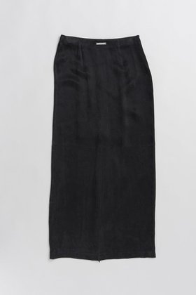 【プランク プロジェクト/PRANK PROJECT】のナローマキシスカート / Narrow Maxi Skirt 人気、トレンドファッション・服の通販 founy(ファニー) ファッション Fashion レディースファッション Fashion for Women スカート Skirts ロングスカート Long Skirts / Maxi & Midi Skirts キュプラ Cupro, Eco Fabric サテン Satin, Glossy Fabric シンプル Simple, Minimal ストレート Straight, Straight Cut スリット Slit, Slit Detail ロング Long, Long-Length エレガント 上品 Elegant 夏 Summer 新作・新入荷 New Arrivals / New In |ID:prp329100004932091