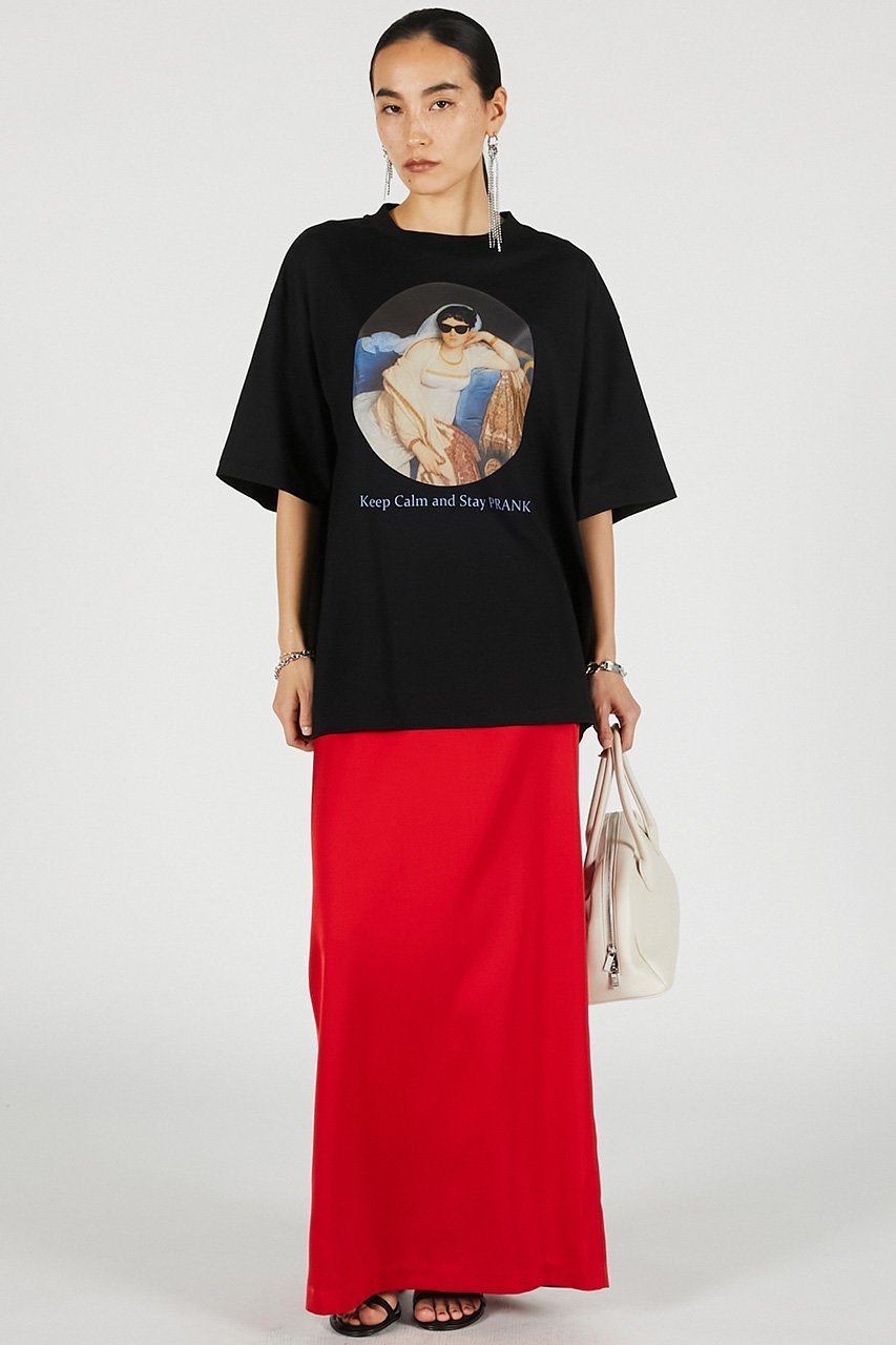 【プランク プロジェクト/PRANK PROJECT】のナローマキシスカート / Narrow Maxi Skirt 人気、トレンドファッション・服の通販 founy(ファニー) 　ファッション　Fashion　レディースファッション　Fashion for Women　スカート　Skirts　ロングスカート　Long Skirts / Maxi & Midi Skirts　キュプラ　Cupro, Eco Fabric　サテン　Satin, Glossy Fabric　シンプル　Simple, Minimal　ストレート　Straight, Straight Cut　スリット　Slit, Slit Detail　ロング　Long, Long-Length　エレガント 上品　Elegant　夏　Summer　新作・新入荷　New Arrivals / New In　other-4|ID: prp329100004932091 ipo3291000000037018274