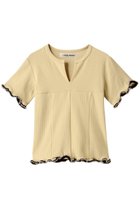 【プランク プロジェクト/PRANK PROJECT】のチェーンヘムトップ / Chain Hem Top YEL(イエロー)|ID: prp329100004932093 ipo3291000000037018299