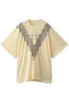 【プランク プロジェクト/PRANK PROJECT】のVカットレースロゴトップ / V Cut Lace Logo Top L.YEL(ライトイエロー)|ID: prp329100004932097 ipo3291000000037018339