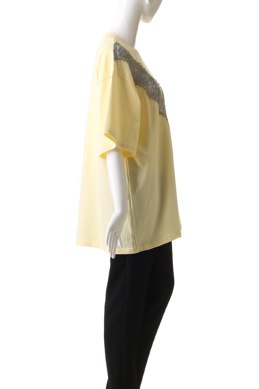 【プランク プロジェクト/PRANK PROJECT】のVカットレースロゴトップ / V Cut Lace Logo Top 人気、トレンドファッション・服の通販 founy(ファニー) 　ファッション　Fashion　レディースファッション　Fashion for Women　トップス・カットソー　Cut & Sew Tops　シャツ・ブラウス・オフィスカジュアル　Elegant Blouses & Button-Ups　ロングTシャツ・Tシャツ　Longline T-Shirts & Tees　カットソー・ベーシックTシャツ　Cut-and-Sewn Tops / Stretch Tees & Basics　おすすめ　Recommended / Our Picks　カットソー　Cut and Sewn Top　ショート　Short, Short Length　スリーブ　Sleeve, Long Sleeve / Short Sleeve　フロント　Front, Front Design　ブリーチ　Bleach, Washed Finish　プリント　Print, Printed Pattern　レース　Lace, Lace Fabric　other-3|ID: prp329100004932097 ipo3291000000037018341