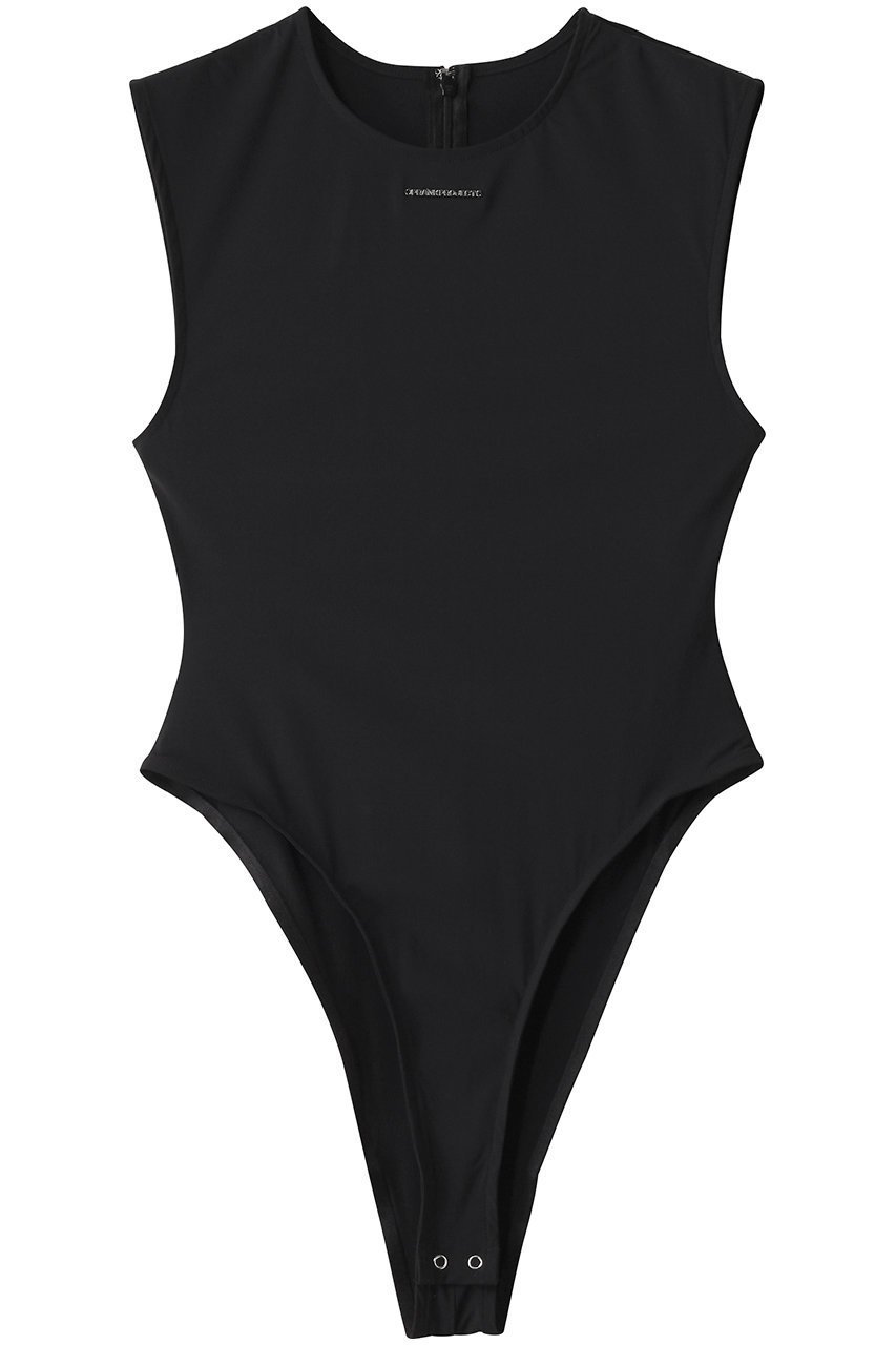 【プランク プロジェクト/PRANK PROJECT】のスキューバノースリボディースーツ / Scuba Sleeveless Bodysuit 人気、トレンドファッション・服の通販 founy(ファニー) 　ファッション　Fashion　レディースファッション　Fashion for Women　トップス・カットソー　Cut & Sew Tops　キャミソール&ノースリーブ　Camisoles & Sleeveless Tops　シャツ・ブラウス・オフィスカジュアル　Elegant Blouses & Button-Ups　ロングTシャツ・Tシャツ　Longline T-Shirts & Tees　カットソー・ベーシックTシャツ　Cut-and-Sewn Tops / Stretch Tees & Basics　キャミソール　Camisole, Spaghetti Strap Top　タンク　Tank Top, Sleeveless Top　フィット　Fit, Slim Fit　フロント　Front, Front Design　メタル　Metal, Metal Parts　 other-1|ID: prp329100004932102 ipo3291000000037018391