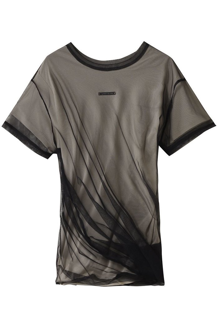 【プランク プロジェクト/PRANK PROJECT】のツイストレイヤードトップ / Twist Layered Top インテリア・キッズ・メンズ・レディースファッション・服の通販 founy(ファニー) https://founy.com/ ファッション Fashion レディースファッション Fashion for Women トップス・カットソー Cut & Sew Tops シャツ・ブラウス・オフィスカジュアル Elegant Blouses & Button-Ups ロングTシャツ・Tシャツ Longline T-Shirts & Tees カットソー・ベーシックTシャツ Cut-and-Sewn Tops / Stretch Tees & Basics インナー Innerwear カットソー Cut and Sewn Top コンパクト Compact, Small Size ショート Short, Short Length スリーブ Sleeve, Long Sleeve / Short Sleeve チュール Tulip, Tulip Motif ドレープ Drape, Draping Fabric |ID: prp329100004932105 ipo3291000000037018421