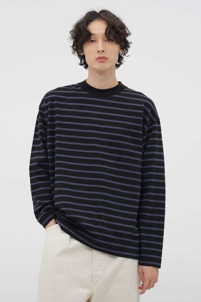 【マーガレット ハウエル/MARGARET HOWELL / MEN】のSMOOTH COTTON JERSEY TOP インテリア・キッズ・メンズ・レディースファッション・服の通販 founy(ファニー) https://founy.com/ ファッション Fashion レディースファッション Fashion for Women トップス・カットソー Cut & Sew Tops シャツ・ブラウス・オフィスカジュアル Elegant Blouses & Button-Ups ロングTシャツ・Tシャツ Longline T-Shirts & Tees カットソー・ベーシックTシャツ Cut-and-Sewn Tops / Stretch Tees & Basics なめらか Smooth, Silky Texture インナー Innerwear コンパクト Compact, Small Size シンプル Simple, Minimal スモック Smock, Smock Dress スリーブ Sleeve, Long Sleeve / Short Sleeve フィット Fit, Slim Fit リラックス Relax, Relaxed Fit ロング Long, Long-Length エレガント 上品 Elegant |ID: prp329100004932112 ipo3291000000037018482