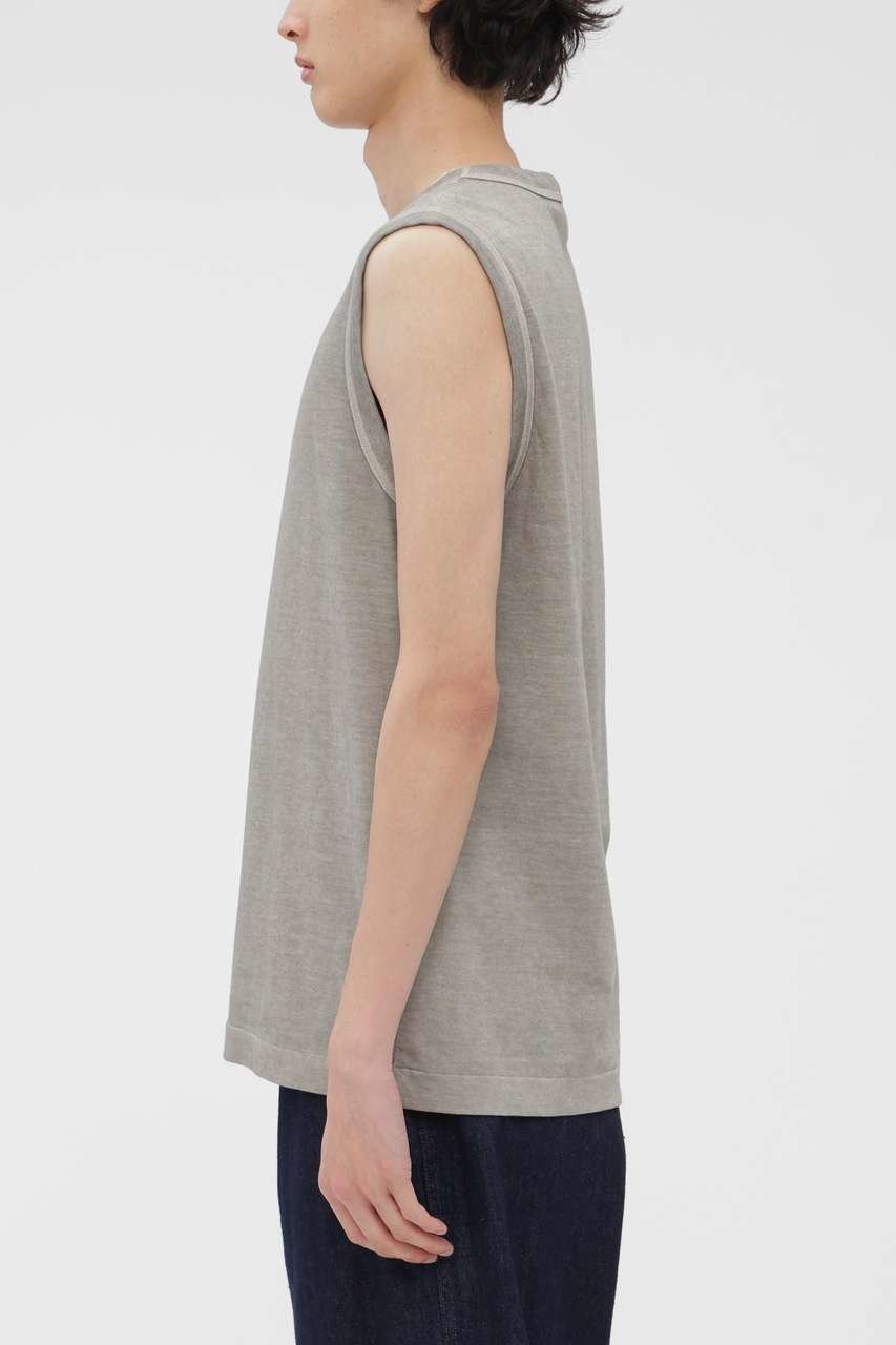 【その他のブランド/Other】のGARMENT DYE BASIC JERSEY TOP 人気、トレンドファッション・服の通販 founy(ファニー) 　ファッション　Fashion　レディースファッション　Fashion for Women　トップス・カットソー　Cut & Sew Tops　キャミソール&ノースリーブ　Camisoles & Sleeveless Tops　シャツ・ブラウス・オフィスカジュアル　Elegant Blouses & Button-Ups　ロングTシャツ・Tシャツ　Longline T-Shirts & Tees　カットソー・ベーシックTシャツ　Cut-and-Sewn Tops / Stretch Tees & Basics　インナー　Innerwear　キャミソール　Camisole, Spaghetti Strap Top　タンク　Tank Top, Sleeveless Top　other-3|ID: prp329100004932114 ipo3291000000037018499