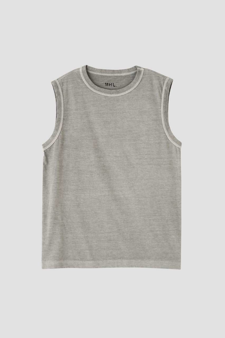 【その他のブランド/Other】のGARMENT DYE BASIC JERSEY TOP 人気、トレンドファッション・服の通販 founy(ファニー) 　ファッション　Fashion　レディースファッション　Fashion for Women　トップス・カットソー　Cut & Sew Tops　キャミソール&ノースリーブ　Camisoles & Sleeveless Tops　シャツ・ブラウス・オフィスカジュアル　Elegant Blouses & Button-Ups　ロングTシャツ・Tシャツ　Longline T-Shirts & Tees　カットソー・ベーシックTシャツ　Cut-and-Sewn Tops / Stretch Tees & Basics　インナー　Innerwear　キャミソール　Camisole, Spaghetti Strap Top　タンク　Tank Top, Sleeveless Top　other-4|ID: prp329100004932114 ipo3291000000037018500