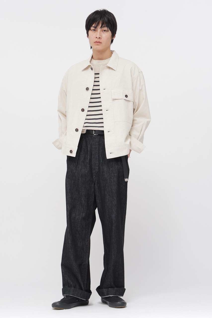 【その他のブランド/Other】のBELGIAN LINEN COTTON JERSEY TOP 人気、トレンドファッション・服の通販 founy(ファニー) 　ファッション　Fashion　レディースファッション　Fashion for Women　トップス・カットソー　Cut & Sew Tops　シャツ・ブラウス・オフィスカジュアル　Elegant Blouses & Button-Ups　ロングTシャツ・Tシャツ　Longline T-Shirts & Tees　カットソー・ベーシックTシャツ　Cut-and-Sewn Tops / Stretch Tees & Basics　ショート　Short, Short Length　ストライプ　Stripe, Striped Pattern　スリーブ　Sleeve, Long Sleeve / Short Sleeve　リネン　Linen, Linen Fabric　リラックス　Relax, Relaxed Fit　ロールアップ　Roll-Up, Cuffed Hem　エレガント 上品　Elegant　other-3|ID: prp329100004932115 ipo3291000000037018507