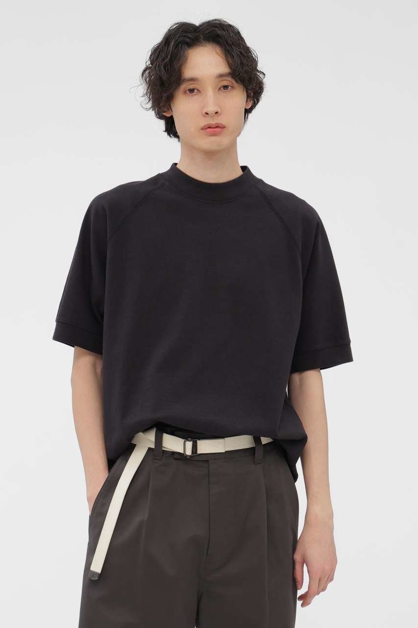 【その他のブランド/Other】のDRY COTTON JERSEY TOP インテリア・キッズ・メンズ・レディースファッション・服の通販 founy(ファニー) 　ファッション　Fashion　レディースファッション　Fashion for Women　トップス・カットソー　Cut & Sew Tops　シャツ・ブラウス・オフィスカジュアル　Elegant Blouses & Button-Ups　ロングTシャツ・Tシャツ　Longline T-Shirts & Tees　カットソー・ベーシックTシャツ　Cut-and-Sewn Tops / Stretch Tees & Basics　ショート　Short, Short Length　スウェット / スエット　Sweatshirt, Sweatwear　スリーブ　Sleeve, Long Sleeve / Short Sleeve　ブラック|ID: prp329100004932118 ipo3291000000037018530