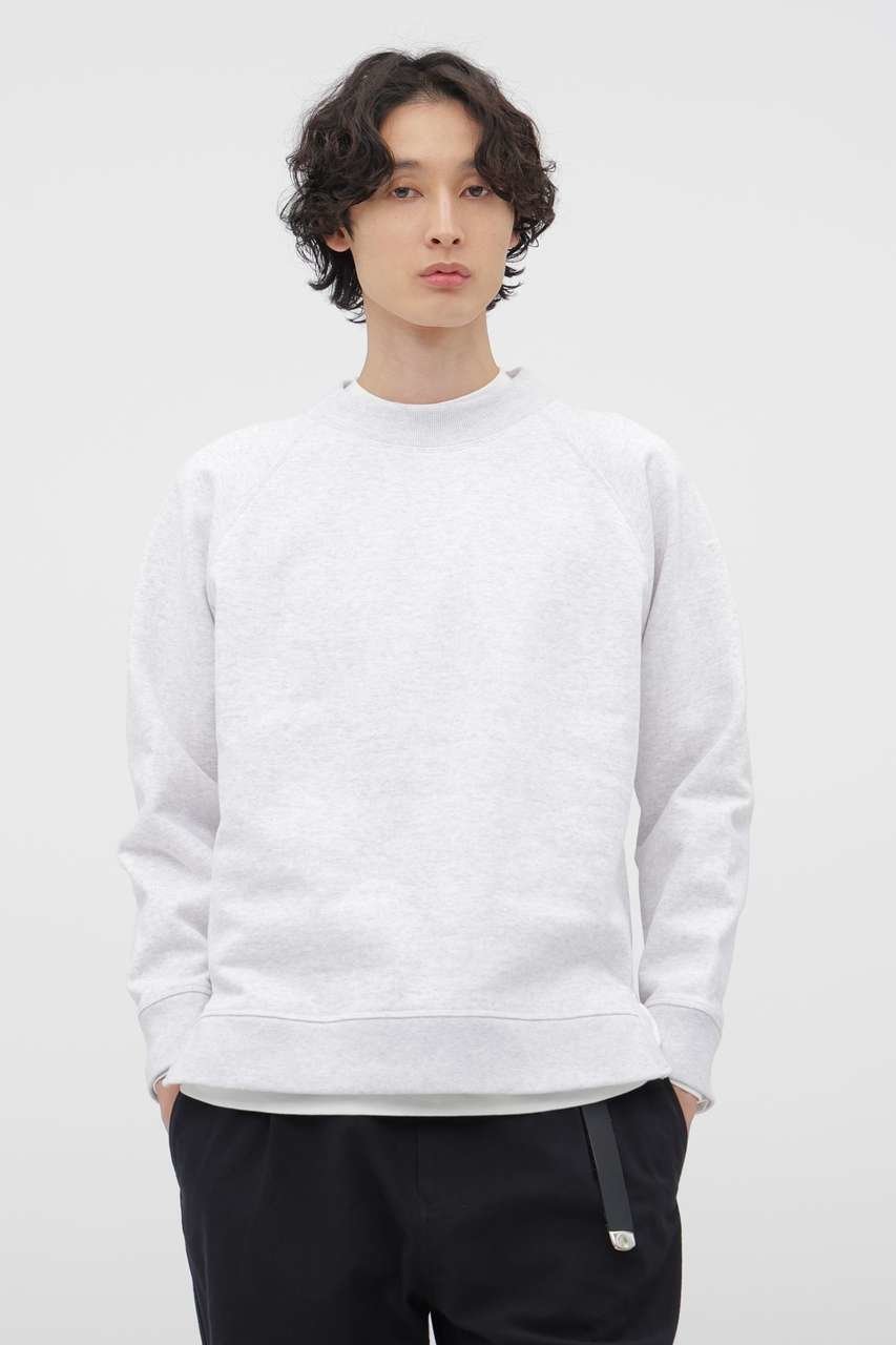 【その他のブランド/Other】のSOFT COTTON LOOPBACK TOP インテリア・キッズ・メンズ・レディースファッション・服の通販 founy(ファニー) 　ファッション　Fashion　レディースファッション　Fashion for Women　トップス・カットソー　Cut & Sew Tops　シャツ・ブラウス・オフィスカジュアル　Elegant Blouses & Button-Ups　ロングTシャツ・Tシャツ　Longline T-Shirts & Tees　カットソー・ベーシックTシャツ　Cut-and-Sewn Tops / Stretch Tees & Basics　カッティング　Cutting Detail　コンパクト　Compact, Small Size　シンプル　Simple, Minimal　スウェット / スエット　Sweatshirt, Sweatwear　スリーブ　Sleeve, Long Sleeve / Short Sleeve　バランス　Balance, Style Balance　パイピング　Piping, Trim Design　フィット　Fit, Slim Fit　ブリーチ　Bleach, Washed Finish　ループ　Loop, Loop Knit　ロング　Long, Long-Length　グレー|ID: prp329100004932122 ipo3291000000037018567