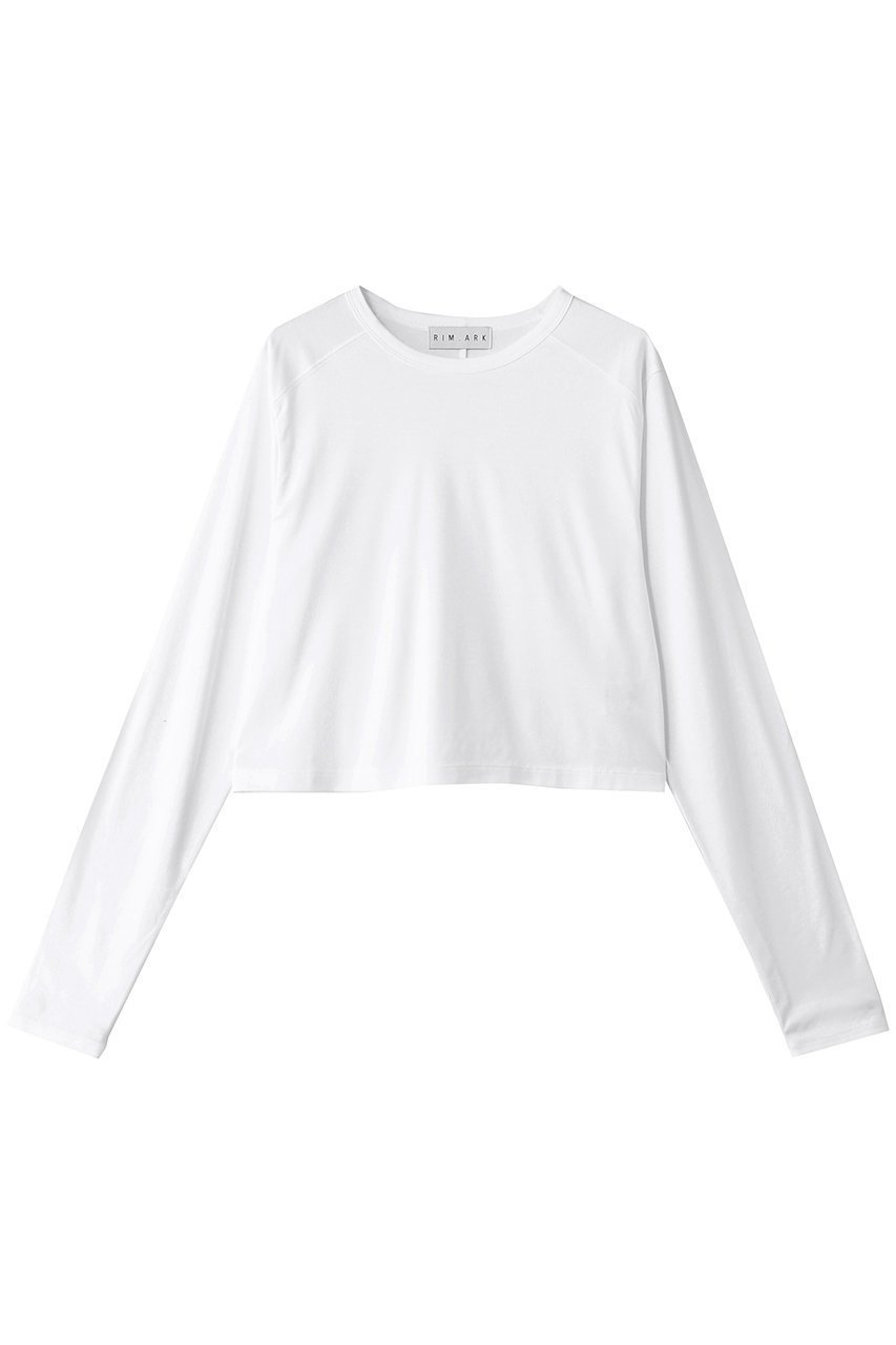 【リムアーク/RIM.ARK】のSilky long T-SH/Tシャツ 人気、トレンドファッション・服の通販 founy(ファニー) 　ファッション　Fashion　レディースファッション　Fashion for Women　トップス・カットソー　Cut & Sew Tops　シャツ・ブラウス・オフィスカジュアル　Elegant Blouses & Button-Ups　ロングTシャツ・Tシャツ　Longline T-Shirts & Tees　カットソー・ベーシックTシャツ　Cut-and-Sewn Tops / Stretch Tees & Basics　なめらか　Smooth, Silky Texture　コンパクト　Compact, Small Size　ショート　Short, Short Length　シンプル　Simple, Minimal　スリーブ　Sleeve, Long Sleeve / Short Sleeve　バランス　Balance, Style Balance　ベーシック　Basic, Essential　ロング　Long, Long-Length　ワイド　Wide, Wide Fit　 other-1|ID: prp329100004932134 ipo3291000000037018671