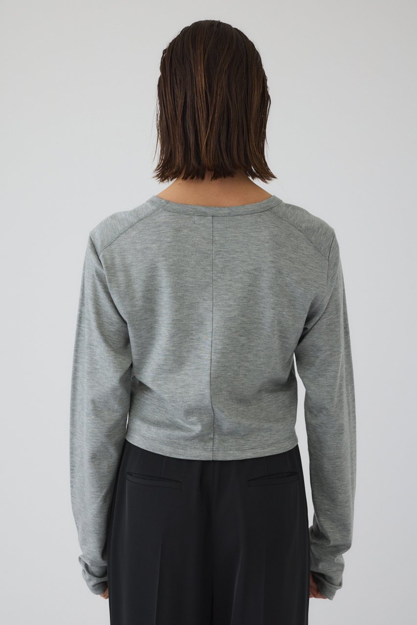 【リムアーク/RIM.ARK】のSilky long T-SH/Tシャツ 人気、トレンドファッション・服の通販 founy(ファニー) 　ファッション　Fashion　レディースファッション　Fashion for Women　トップス・カットソー　Cut & Sew Tops　シャツ・ブラウス・オフィスカジュアル　Elegant Blouses & Button-Ups　ロングTシャツ・Tシャツ　Longline T-Shirts & Tees　カットソー・ベーシックTシャツ　Cut-and-Sewn Tops / Stretch Tees & Basics　なめらか　Smooth, Silky Texture　コンパクト　Compact, Small Size　ショート　Short, Short Length　シンプル　Simple, Minimal　スリーブ　Sleeve, Long Sleeve / Short Sleeve　バランス　Balance, Style Balance　ベーシック　Basic, Essential　ロング　Long, Long-Length　ワイド　Wide, Wide Fit　other-7|ID: prp329100004932134 ipo3291000000037018680