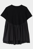 【ル フィル/LE PHIL】のコンビジャージープルオーバー 人気、トレンドファッション・服の通販 founy(ファニー) ファッション Fashion レディースファッション Fashion for Women トップス・カットソー Cut & Sew Tops シャツ・ブラウス・オフィスカジュアル Elegant Blouses & Button-Ups ロングTシャツ・Tシャツ Longline T-Shirts & Tees カジュアルプルオーバー・ニットトップス Pullovers & Knit Tops / Casual Pullovers カットソー・ベーシックTシャツ Cut-and-Sewn Tops / Stretch Tees & Basics コンビ Combo, Combination Style ショート Short, Short Length シンプル Simple, Minimal スタンダード Standard, Basic スリーブ Sleeve, Long Sleeve / Short Sleeve ドレープ Drape, Draping Fabric フェミニン Feminine, Girly ヘムライン Hemline, Bottom Cut 春 Spring 秋 Autumn thumbnail ブラック|ID: prp329100004932137 ipo3291000000037018703