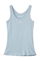 【サードマガジン/THIRD MAGAZINE】の【別注】FAITH MILLS/ロゴ刺繍サーマルタンクトップ 人気、トレンドファッション・服の通販 founy(ファニー) ファッション Fashion レディースファッション Fashion for Women トップス・カットソー Cut & Sew Tops キャミソール&ノースリーブ Camisoles & Sleeveless Tops シャツ・ブラウス・オフィスカジュアル Elegant Blouses & Button-Ups ロングTシャツ・Tシャツ Longline T-Shirts & Tees カットソー・ベーシックTシャツ Cut-and-Sewn Tops / Stretch Tees & Basics インナー Innerwear キャミソール Camisole, Spaghetti Strap Top サーマル Thermal, Waffle Knit シンプル Simple, Minimal タンク Tank Top, Sleeveless Top エレガント 上品 Elegant 別注 Limited Edition, Custom Order thumbnail ブルー|ID: prp329100004932138 ipo3291000000037018711