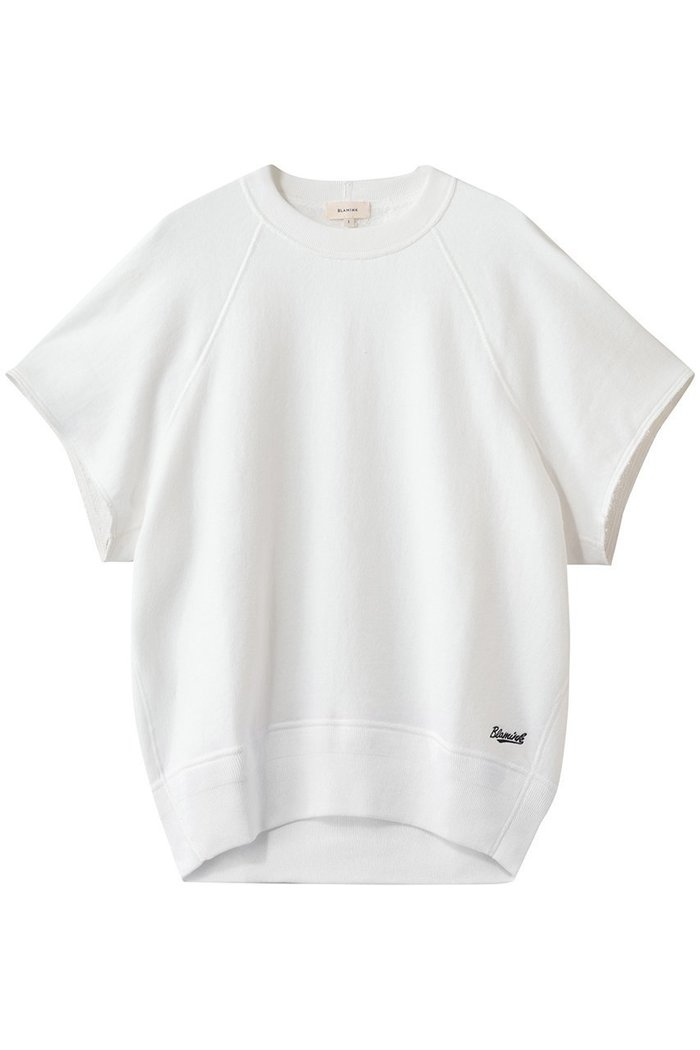 【ブラミンク/BLAMINK】の【BLMK】吊裏毛ロゴショートスリーブプルオーバー インテリア・キッズ・メンズ・レディースファッション・服の通販 founy(ファニー) https://founy.com/ ファッション Fashion レディースファッション Fashion for Women トップス・カットソー Cut & Sew Tops シャツ・ブラウス・オフィスカジュアル Elegant Blouses & Button-Ups ロングTシャツ・Tシャツ Longline T-Shirts & Tees カジュアルプルオーバー・ニットトップス Pullovers & Knit Tops / Casual Pullovers カットソー・ベーシックTシャツ Cut-and-Sewn Tops / Stretch Tees & Basics ショート Short, Short Length スリーブ Sleeve, Long Sleeve / Short Sleeve トレンド Trend, Trending Now フォルム Silhouette, Form ベーシック Basic, Essential ボックス Boxy, Box Shape ロング Long, Long-Length 定番 Standard, Basic Item |ID: prp329100004932155 ipo3291000000037018842