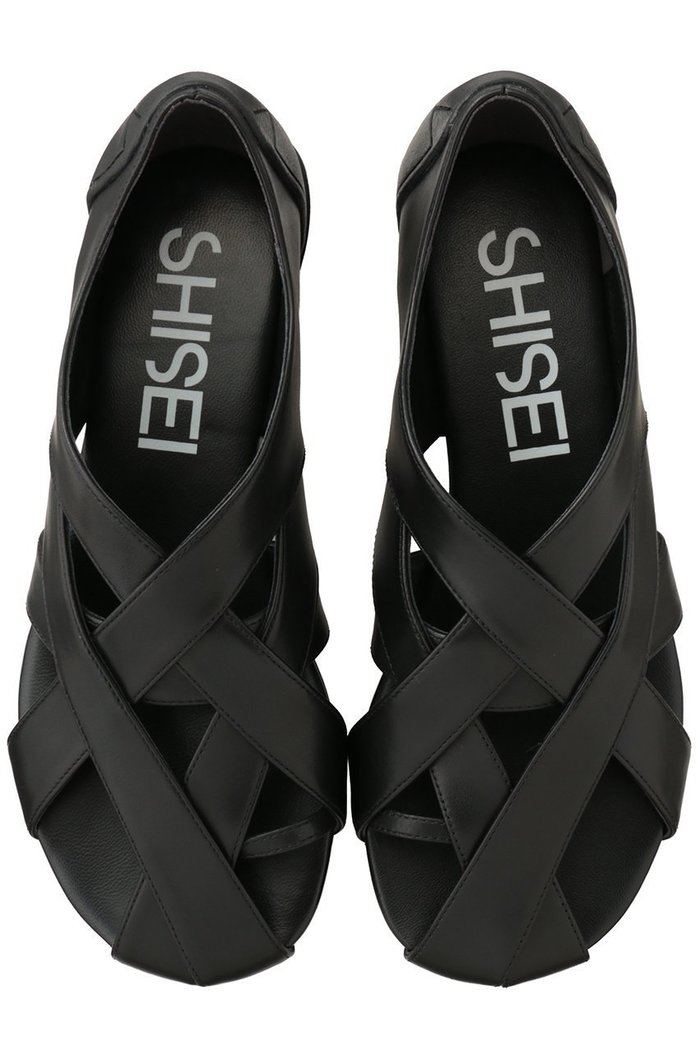 【シセイ/SHISEI】のW CROSS SLIPON インテリア・キッズ・メンズ・レディースファッション・服の通販 founy(ファウニー) https://founy.com/ ファッション Fashion レディースファッション Fashion for Women サンダル Sandals, Summer Shoes シューズ Shoes, Footwear スリッポン Slip-On, Loafer バランス Balance, Style Balance フォルム Silhouette, Form フラット Flat, Flat Shoes |ID: prp329100004932160 ipo3291000000037018880
