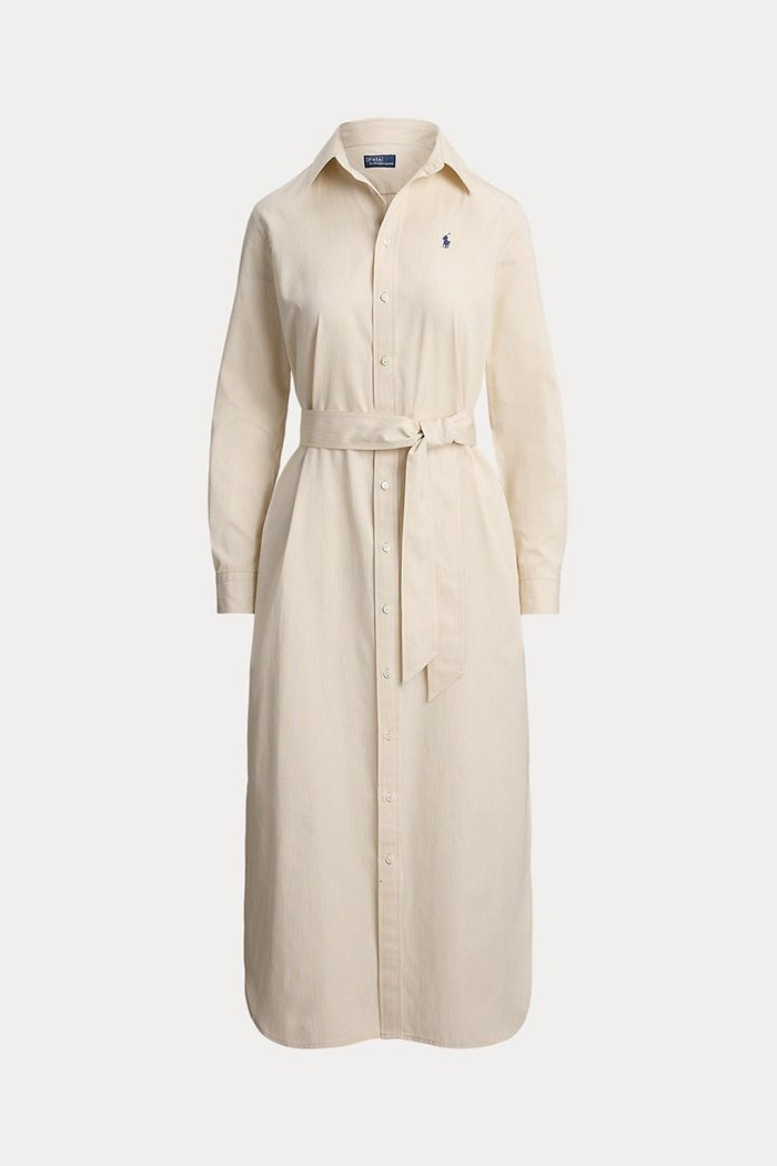 【ラルフローレン/RALPH LAUREN】の【POLO RALPH LAUREN】ベルテッド ストライプド コットン シャツドレス インテリア・キッズ・メンズ・レディースファッション・服の通販 founy(ファニー) https://founy.com/ ファッション Fashion レディースファッション Fashion for Women ワンピース Dresses フォーマル・パーティードレス・結婚式用ドレス Elegant & Casual Dresses チュニック Tunic Tops & Dresses カフス Cuff Design クラシック Classic, Timeless Style ストライプ Stripe, Striped Pattern ストレート Straight, Straight Cut チュニック Tunic, Long Top ドレス Dress, One-Piece プリーツ Pleats, Pleated ボックス Boxy, Box Shape ロング Long, Long-Length |ID: prp329100004932161 ipo3291000000037018889