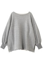 【ウィムガゼット/Whim Gazette】のリラックススウェット 人気、トレンドファッション・服の通販 founy(ファニー) ファッション Fashion レディースファッション Fashion for Women トップス・カットソー Cut & Sew Tops シャツ・ブラウス・オフィスカジュアル Elegant Blouses & Button-Ups レディースパーカー・カジュアルフーディー Casual Hoodies & Sweatshirts ロングTシャツ・Tシャツ Longline T-Shirts & Tees スウェット・クルーネックトップス Sweatshirts & Crewnecks / Relaxed Fit Sweat Tops カットソー・ベーシックTシャツ Cut-and-Sewn Tops / Stretch Tees & Basics カットソー Cut and Sewn Top シンプル Simple, Minimal スウェット / スエット Sweatshirt, Sweatwear スリーブ Sleeve, Long Sleeve / Short Sleeve ベビー Baby, Babywear thumbnail ライトグレー|ID: prp329100004932163 ipo3291000000037018907