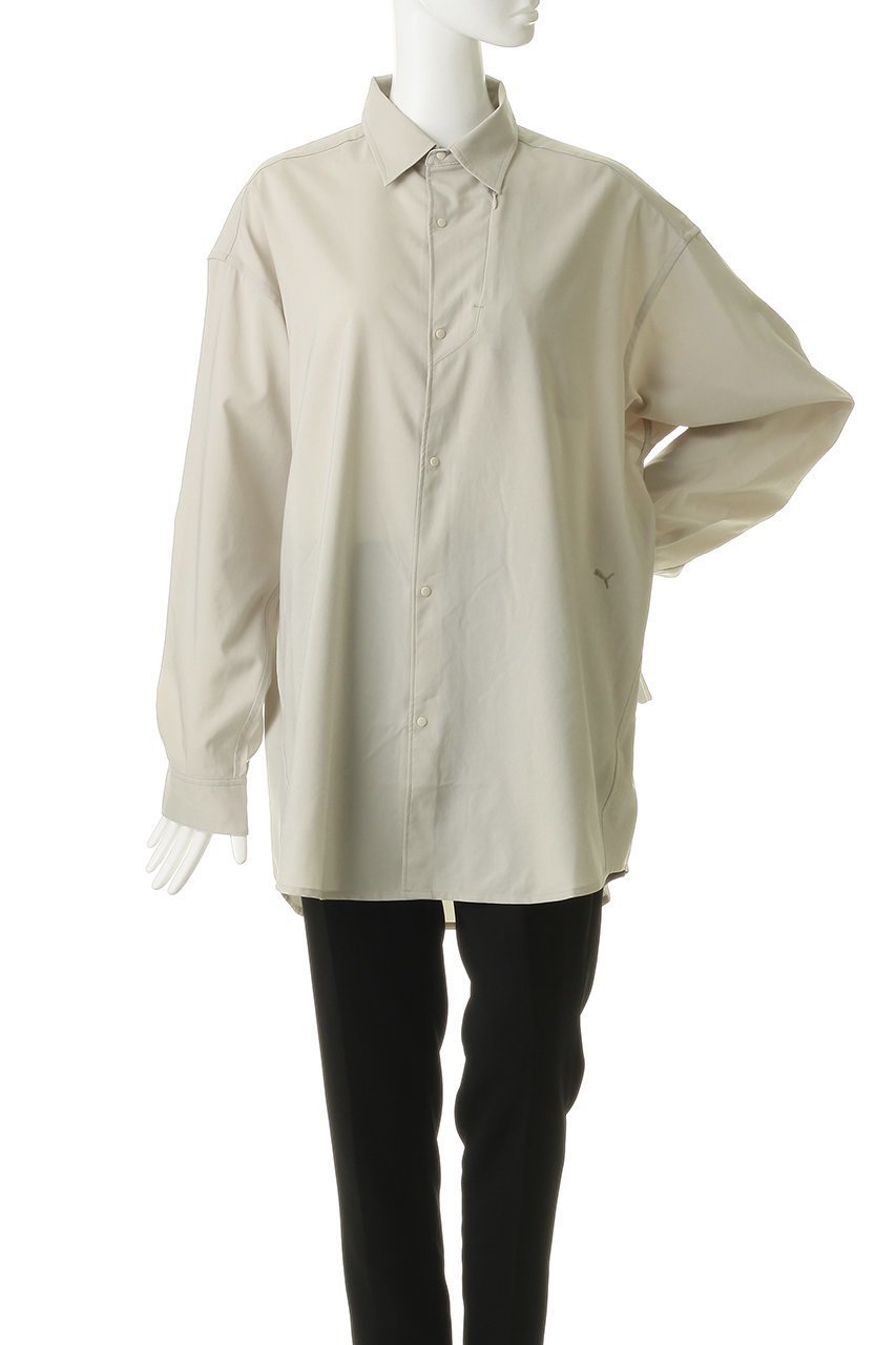 【プーマ/PUMA】の【UNISEX】【PROJECT PUMA PLUS】OVERSIZED LS SHIRT 人気、トレンドファッション・服の通販 founy(ファニー) 　ファッション　Fashion　レディースファッション　Fashion for Women　トップス・カットソー　Cut & Sew Tops　シャツ・ブラウス・オフィスカジュアル　Elegant Blouses & Button-Ups　ユニセックス　Unisex, Genderless　スリーブ　Sleeve, Long Sleeve / Short Sleeve　ロング　Long, Long-Length　今季　This Season, Current Season　吸水　Absorbent, Quick-Dry　other-2|ID: prp329100004932167 ipo3291000000037018940