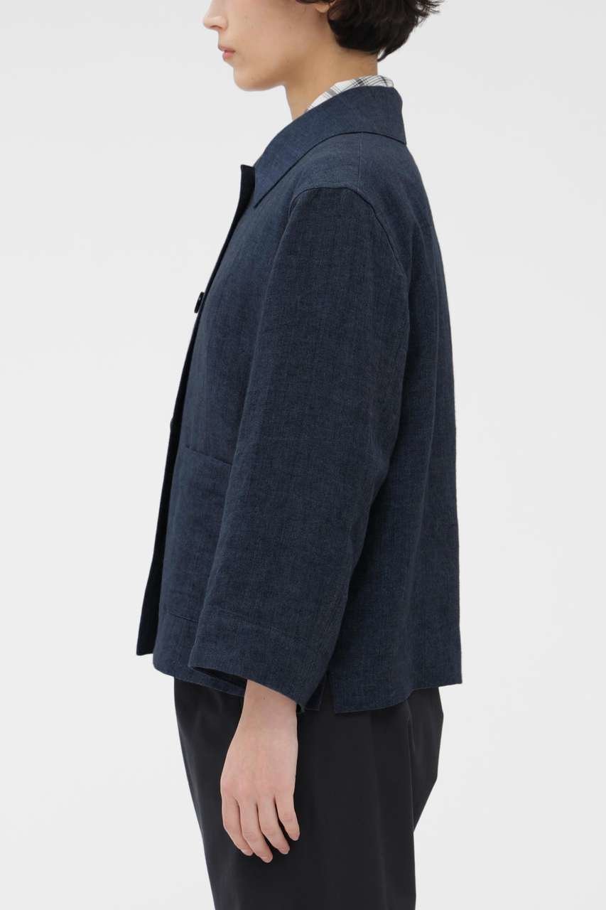 【マーガレットハウエル/MARGARET HOWELL】のFADED LINEN BLOUSON 人気、トレンドファッション・服の通販 founy(ファニー) 　ファッション　Fashion　レディースファッション　Fashion for Women　アウター　Coat / Outerwear Collection　レディースジャケット・軽アウター　Jackets　ブルゾンジャケット・スポーティアウター　Blouson Jackets　おすすめ　Recommended / Our Picks　ジャケット　Jacket, Outerwear　セットアップ　Set-Up, Coordinated Outfit　テーラード　Tailored, Tailored Fit　ブルゾン　Blouson, Bomber Jacket　リネン　Linen, Linen Fabric　リラックス　Relax, Relaxed Fit　エレガント 上品　Elegant　夏　Summer　other-3|ID: prp329100004932170 ipo3291000000037018962