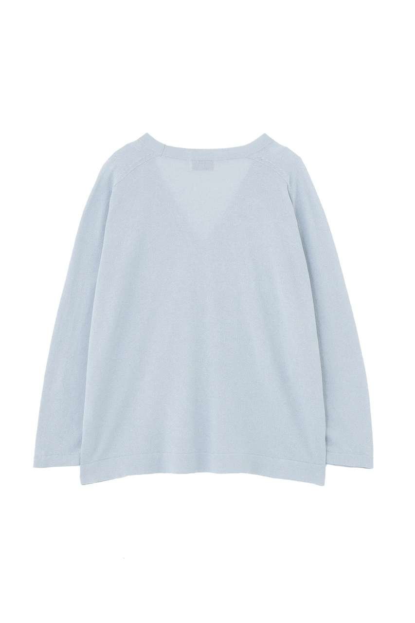 【マーガレットハウエル/MARGARET HOWELL】のPAPER COTTON KNITWEAR 人気、トレンドファッション・服の通販 founy(ファニー) 　ファッション　Fashion　レディースファッション　Fashion for Women　トップス・カットソー　Cut & Sew Tops　ニット　Knit Tops & Sweaters　カジュアルプルオーバー・ニットトップス　Pullovers & Knit Tops / Casual Pullovers　なめらか　Smooth, Silky Texture　カーディガン　Cardigan, Knitwear　バランス　Balance, Style Balance　リラックス　Relax, Relaxed Fit　夏　Summer　other-5|ID: prp329100004932173 ipo3291000000037018988