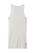 【アンクレイヴ/uncrave】のランダムリブシアーニット タンクトップ 人気、トレンドファッション・服の通販 founy(ファニー) ファッション Fashion レディースファッション Fashion for Women トップス・カットソー Cut & Sew Tops ニット Knit Tops & Sweaters カジュアルプルオーバー・ニットトップス Pullovers & Knit Tops / Casual Pullovers インナー Innerwear コーティング Coating, Coated Finish シンプル Simple, Minimal タンク Tank Top, Sleeveless Top デコルテ Décolleté, Neckline thumbnail オフ|ID: prp329100004932175 ipo3291000000037018997