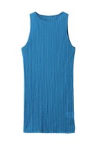 【アンクレイヴ/uncrave】のランダムリブシアーニット タンクトップ 人気、トレンドファッション・服の通販 founy(ファニー) ファッション Fashion レディースファッション Fashion for Women トップス・カットソー Cut & Sew Tops ニット Knit Tops & Sweaters カジュアルプルオーバー・ニットトップス Pullovers & Knit Tops / Casual Pullovers インナー Innerwear コーティング Coating, Coated Finish シンプル Simple, Minimal タンク Tank Top, Sleeveless Top デコルテ Décolleté, Neckline thumbnail ロイヤルブルー|ID: prp329100004932175 ipo3291000000037018999