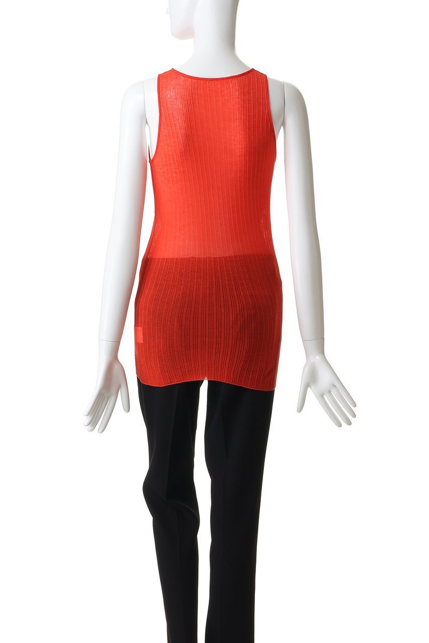 【アンクレイヴ/uncrave】のランダムリブシアーニット タンクトップ 人気、トレンドファッション・服の通販 founy(ファニー) 　ファッション　Fashion　レディースファッション　Fashion for Women　トップス・カットソー　Cut & Sew Tops　ニット　Knit Tops & Sweaters　カジュアルプルオーバー・ニットトップス　Pullovers & Knit Tops / Casual Pullovers　インナー　Innerwear　コーティング　Coating, Coated Finish　シンプル　Simple, Minimal　タンク　Tank Top, Sleeveless Top　デコルテ　Décolleté, Neckline　other-4|ID: prp329100004932175 ipo3291000000037019003