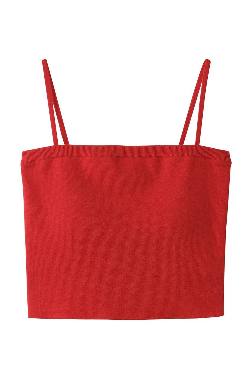 【アンクレイヴ/uncrave】のスムースニット カップ付きバンドゥ インテリア・キッズ・メンズ・レディースファッション・服の通販 founy(ファニー) 　ファッション　Fashion　レディースファッション　Fashion for Women　トップス・カットソー　Cut & Sew Tops　ニット　Knit Tops & Sweaters　カジュアルプルオーバー・ニットトップス　Pullovers & Knit Tops / Casual Pullovers　インナー　Innerwear　ジャケット　Jacket, Outerwear　フィット　Fit, Slim Fit　再入荷　Restock / Back in Stock　夏　Summer　スカーレット|ID: prp329100004932176 ipo3291000000037019007