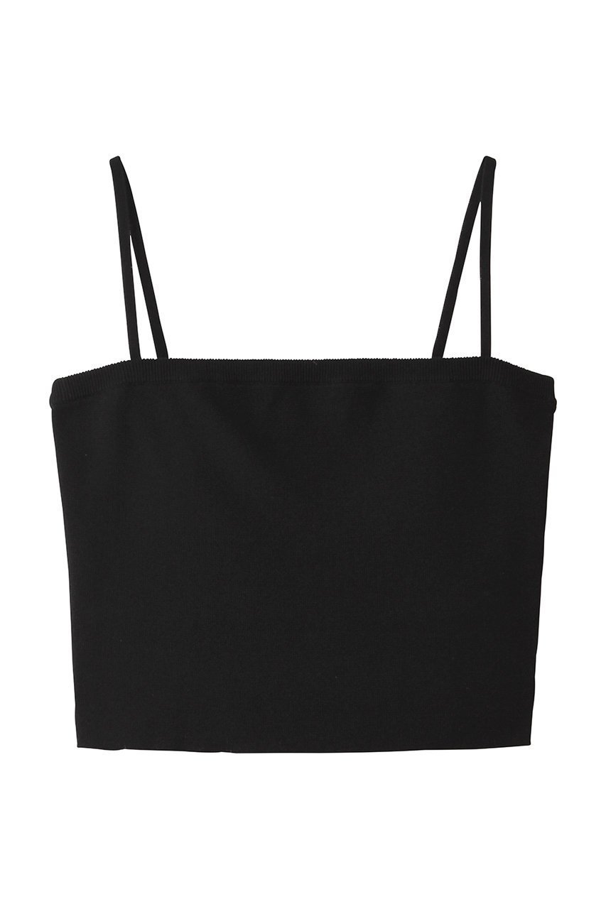 【アンクレイヴ/uncrave】のスムースニット カップ付きバンドゥ インテリア・キッズ・メンズ・レディースファッション・服の通販 founy(ファニー) 　ファッション　Fashion　レディースファッション　Fashion for Women　トップス・カットソー　Cut & Sew Tops　ニット　Knit Tops & Sweaters　カジュアルプルオーバー・ニットトップス　Pullovers & Knit Tops / Casual Pullovers　インナー　Innerwear　ジャケット　Jacket, Outerwear　フィット　Fit, Slim Fit　再入荷　Restock / Back in Stock　夏　Summer　ブラック|ID: prp329100004932176 ipo3291000000037019009