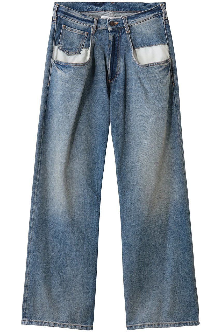 【メゾン マルジェラ/MAISON MARGIELA】の5ポケットデニムパンツ 人気、トレンドファッション・服の通販 founy(ファニー) 　ファッション　Fashion　レディースファッション　Fashion for Women　パンツ　Pants & Trousers　デニムパンツ・ジーンズ・美脚デニム　Denim Jeans & Pants　クラシック　Classic, Timeless Style　デニム　Denim, Jeans Material　ポケット　Pocket, Pocket Detail　モダン　Modern, Contemporary　 other-1|ID: prp329100004932178 ipo3291000000037019020