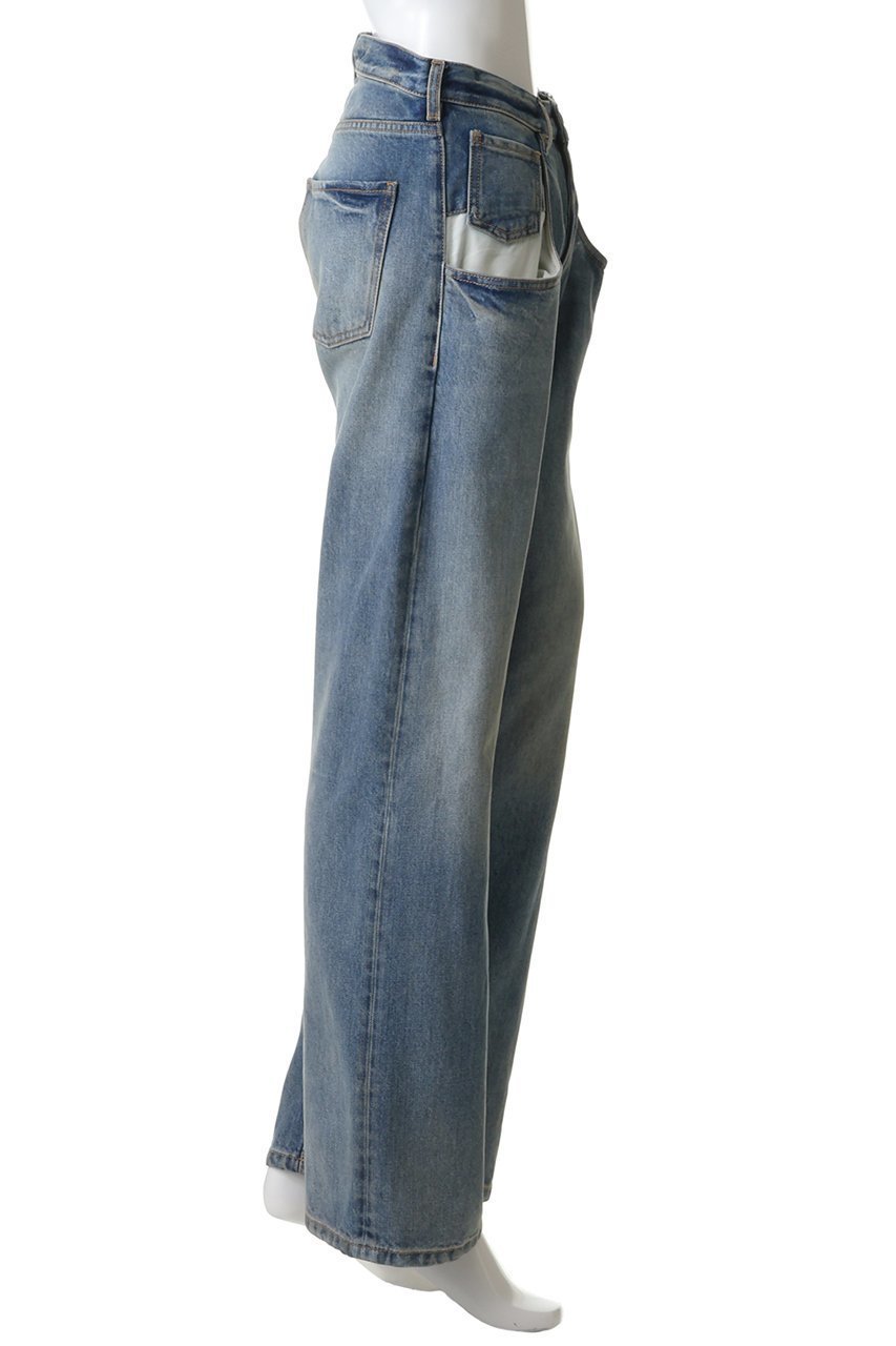 【メゾン マルジェラ/MAISON MARGIELA】の5ポケットデニムパンツ 人気、トレンドファッション・服の通販 founy(ファニー) 　ファッション　Fashion　レディースファッション　Fashion for Women　パンツ　Pants & Trousers　デニムパンツ・ジーンズ・美脚デニム　Denim Jeans & Pants　クラシック　Classic, Timeless Style　デニム　Denim, Jeans Material　ポケット　Pocket, Pocket Detail　モダン　Modern, Contemporary　other-3|ID: prp329100004932178 ipo3291000000037019023