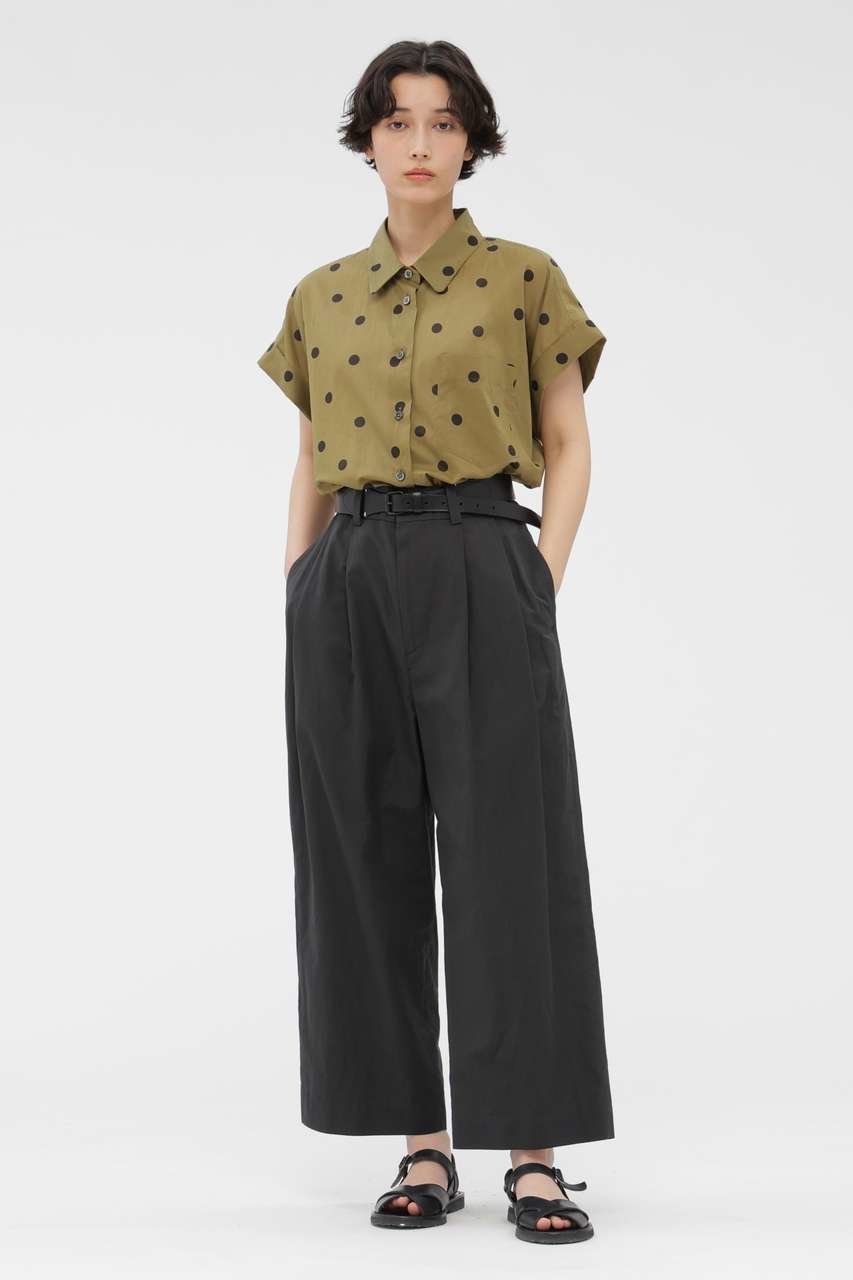 【マーガレットハウエル/MARGARET HOWELL】のCOTTON LINEN TROUSERS 人気、トレンドファッション・服の通販 founy(ファニー) 　ファッション　Fashion　レディースファッション　Fashion for Women　パンツ　Pants & Trousers　クロップド　Cropped, Short Length　フロント　Front, Front Design　リネン　Linen, Linen Fabric　 other-1|ID: prp329100004932182 ipo3291000000037019052