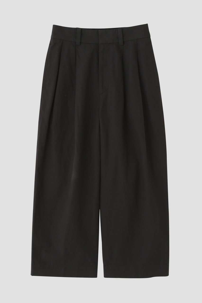 【マーガレットハウエル/MARGARET HOWELL】のCOTTON LINEN TROUSERS 人気、トレンドファッション・服の通販 founy(ファニー) 　ファッション　Fashion　レディースファッション　Fashion for Women　パンツ　Pants & Trousers　クロップド　Cropped, Short Length　フロント　Front, Front Design　リネン　Linen, Linen Fabric　other-4|ID: prp329100004932182 ipo3291000000037019057