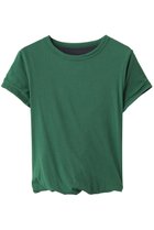 【エリオポール/heliopole】の【muller of yoshiokubo】リバーシブルツイストトップ 人気、トレンドファッション・服の通販 founy(ファニー) ファッション Fashion レディースファッション Fashion for Women トップス・カットソー Cut & Sew Tops シャツ・ブラウス・オフィスカジュアル Elegant Blouses & Button-Ups ロングTシャツ・Tシャツ Longline T-Shirts & Tees カットソー・ベーシックTシャツ Cut-and-Sewn Tops / Stretch Tees & Basics コンパクト Compact, Small Size ショート Short, Short Length スリーブ Sleeve, Long Sleeve / Short Sleeve ツイスト Tweed, Tweed Fabric フレア Flare, Flared ボトム Bottoms, Lower Wear thumbnail グリーン|ID: prp329100004932187 ipo3291000000037019087