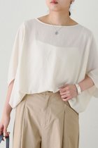 【ガリャルダガランテ/GALLARDAGALANTE】のドルマンジャージープルオーバー 人気、トレンドファッション・服の通販 founy(ファニー) ファッション Fashion レディースファッション Fashion for Women トップス・カットソー Cut & Sew Tops シャツ・ブラウス・オフィスカジュアル Elegant Blouses & Button-Ups ロングTシャツ・Tシャツ Longline T-Shirts & Tees カジュアルプルオーバー・ニットトップス Pullovers & Knit Tops / Casual Pullovers カットソー・ベーシックTシャツ Cut-and-Sewn Tops / Stretch Tees & Basics ショート Short, Short Length スリーブ Sleeve, Long Sleeve / Short Sleeve バランス Balance, Style Balance エレガント 上品 Elegant thumbnail ホワイト|ID: prp329100004932190 ipo3291000000037019111