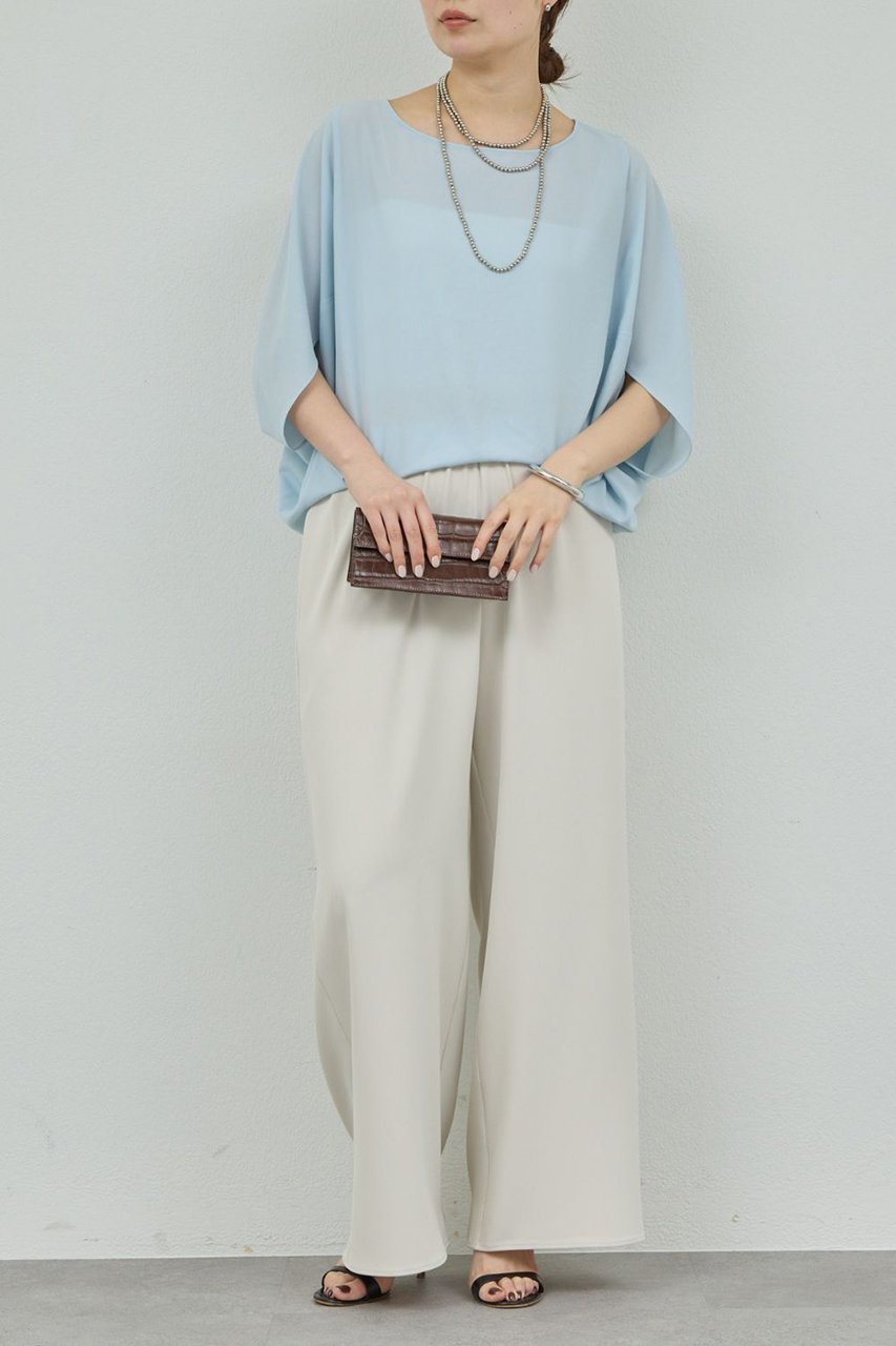 【ガリャルダガランテ/GALLARDAGALANTE】のドルマンジャージープルオーバー 人気、トレンドファッション・服の通販 founy(ファニー) 　ファッション　Fashion　レディースファッション　Fashion for Women　トップス・カットソー　Cut & Sew Tops　シャツ・ブラウス・オフィスカジュアル　Elegant Blouses & Button-Ups　ロングTシャツ・Tシャツ　Longline T-Shirts & Tees　カジュアルプルオーバー・ニットトップス　Pullovers & Knit Tops / Casual Pullovers　カットソー・ベーシックTシャツ　Cut-and-Sewn Tops / Stretch Tees & Basics　ショート　Short, Short Length　スリーブ　Sleeve, Long Sleeve / Short Sleeve　バランス　Balance, Style Balance　エレガント 上品　Elegant　other-2|ID: prp329100004932190 ipo3291000000037019115