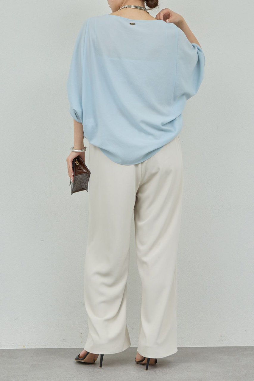 【ガリャルダガランテ/GALLARDAGALANTE】のドルマンジャージープルオーバー 人気、トレンドファッション・服の通販 founy(ファニー) 　ファッション　Fashion　レディースファッション　Fashion for Women　トップス・カットソー　Cut & Sew Tops　シャツ・ブラウス・オフィスカジュアル　Elegant Blouses & Button-Ups　ロングTシャツ・Tシャツ　Longline T-Shirts & Tees　カジュアルプルオーバー・ニットトップス　Pullovers & Knit Tops / Casual Pullovers　カットソー・ベーシックTシャツ　Cut-and-Sewn Tops / Stretch Tees & Basics　ショート　Short, Short Length　スリーブ　Sleeve, Long Sleeve / Short Sleeve　バランス　Balance, Style Balance　エレガント 上品　Elegant　other-4|ID: prp329100004932190 ipo3291000000037019117