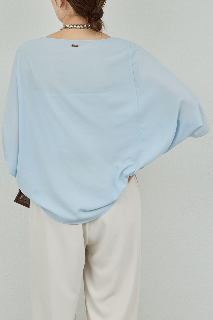 【ガリャルダガランテ/GALLARDAGALANTE】のドルマンジャージープルオーバー 人気、トレンドファッション・服の通販 founy(ファニー) 　ファッション　Fashion　レディースファッション　Fashion for Women　トップス・カットソー　Cut & Sew Tops　シャツ・ブラウス・オフィスカジュアル　Elegant Blouses & Button-Ups　ロングTシャツ・Tシャツ　Longline T-Shirts & Tees　カジュアルプルオーバー・ニットトップス　Pullovers & Knit Tops / Casual Pullovers　カットソー・ベーシックTシャツ　Cut-and-Sewn Tops / Stretch Tees & Basics　ショート　Short, Short Length　スリーブ　Sleeve, Long Sleeve / Short Sleeve　バランス　Balance, Style Balance　エレガント 上品　Elegant　other-6|ID: prp329100004932190 ipo3291000000037019119