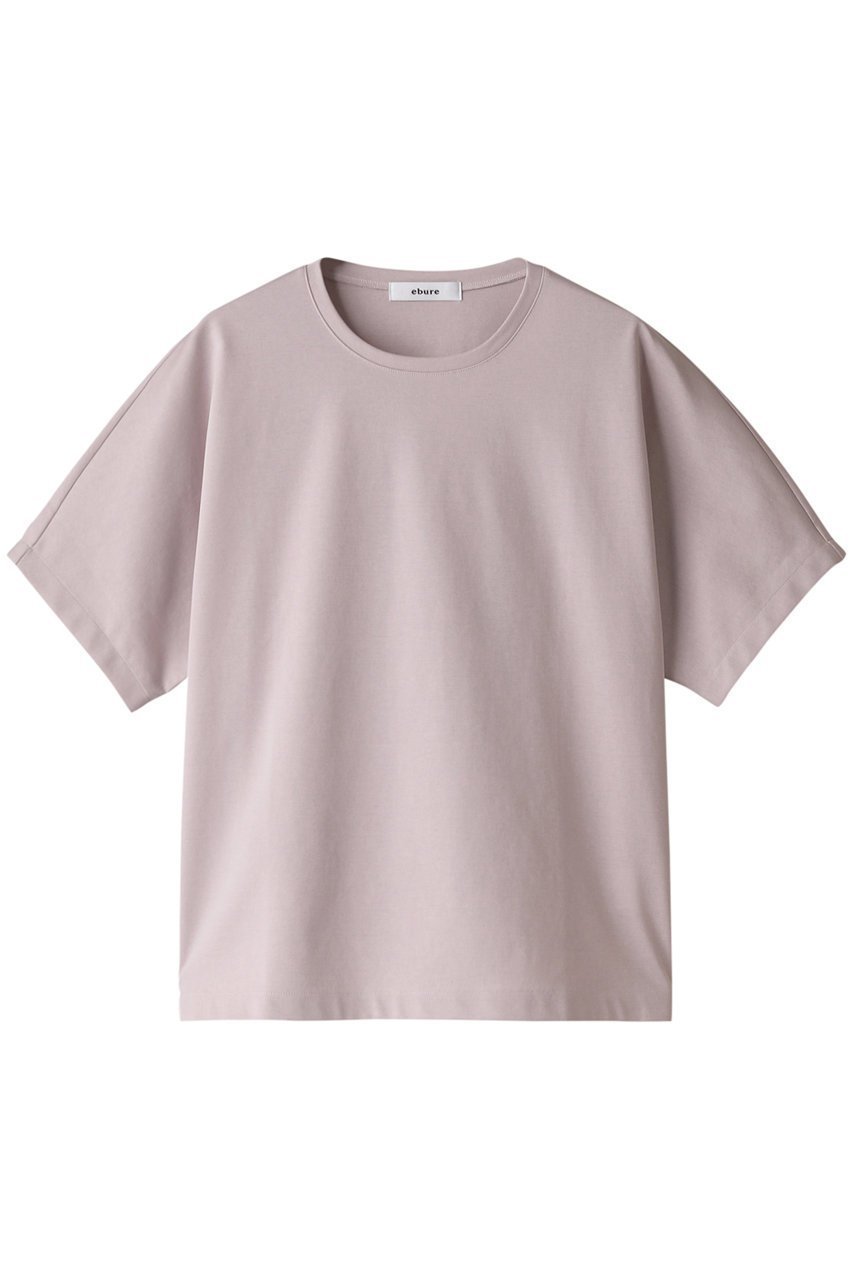 【エブール/ebure】の【ELLESHOP限定】ピュアオーガニックバイオ クルーネックカットソー インテリア・キッズ・メンズ・レディースファッション・服の通販 founy(ファニー) 　ファッション　Fashion　レディースファッション　Fashion for Women　トップス・カットソー　Cut & Sew Tops　シャツ・ブラウス・オフィスカジュアル　Elegant Blouses & Button-Ups　ロングTシャツ・Tシャツ　Longline T-Shirts & Tees　カットソー・ベーシックTシャツ　Cut-and-Sewn Tops / Stretch Tees & Basics　イタリア　Italy　春　Spring　カットソー　Cut and Sewn Top　ショート　Short, Short Length　シンプル　Simple, Minimal　スリーブ　Sleeve, Long Sleeve / Short Sleeve　定番　Standard, Basic Item　なめらか　Smooth, Silky Texture　ベスト　Vest, Waistcoat　別注　Limited Edition, Custom Order　S/S・春夏　SS, Spring/Summer, Warm Season　再入荷　Restock / Back in Stock　夏　Summer　ライトピンク|ID: prp329100004932193 ipo3291000000037019138