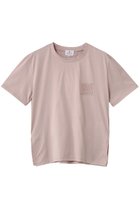 【ランバン オン ブルー/LANVIN en Bleu】のワンポイントスクエアロゴTシャツ 人気、トレンドファッション・服の通販 founy(ファニー) ファッション Fashion レディースファッション Fashion for Women トップス・カットソー Cut & Sew Tops シャツ・ブラウス・オフィスカジュアル Elegant Blouses & Button-Ups ロングTシャツ・Tシャツ Longline T-Shirts & Tees カットソー・ベーシックTシャツ Cut-and-Sewn Tops / Stretch Tees & Basics ショート Short, Short Length シルケット Silket, Silky Cotton スクエア Square, Square Shape スリーブ Sleeve, Long Sleeve / Short Sleeve バランス Balance, Style Balance ファブリック Fabric, Textile プリント Print, Printed Pattern ボトム Bottoms, Lower Wear ワンポイント One Point, Statement Accent thumbnail ピンク|ID: prp329100004932200 ipo3291000000037019199