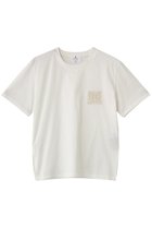【ランバン オン ブルー/LANVIN en Bleu】のワンポイントスクエアロゴTシャツ 人気、トレンドファッション・服の通販 founy(ファニー) ファッション Fashion レディースファッション Fashion for Women トップス・カットソー Cut & Sew Tops シャツ・ブラウス・オフィスカジュアル Elegant Blouses & Button-Ups ロングTシャツ・Tシャツ Longline T-Shirts & Tees カットソー・ベーシックTシャツ Cut-and-Sewn Tops / Stretch Tees & Basics ショート Short, Short Length シルケット Silket, Silky Cotton スクエア Square, Square Shape スリーブ Sleeve, Long Sleeve / Short Sleeve バランス Balance, Style Balance ファブリック Fabric, Textile プリント Print, Printed Pattern ボトム Bottoms, Lower Wear ワンポイント One Point, Statement Accent thumbnail オフ|ID: prp329100004932200 ipo3291000000037019201