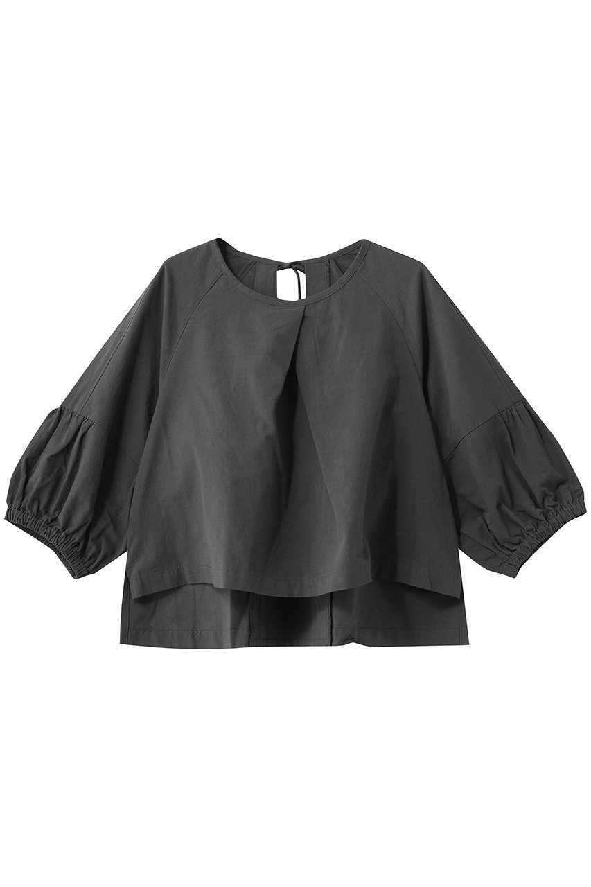 【スリー ドッツ/three dots】のデザート ウェザートップス インテリア・キッズ・メンズ・レディースファッション・服の通販 founy(ファニー) 　ファッション　Fashion　レディースファッション　Fashion for Women　トップス・カットソー　Cut & Sew Tops　シャツ・ブラウス・オフィスカジュアル　Elegant Blouses & Button-Ups　ロングTシャツ・Tシャツ　Longline T-Shirts & Tees　カットソー・ベーシックTシャツ　Cut-and-Sewn Tops / Stretch Tees & Basics　スリーブ　Sleeve, Long Sleeve / Short Sleeve　デザート　Dessert, Sweet Treat　フォルム　Silhouette, Form　フロント　Front, Front Design　リネン　Linen, Linen Fabric　リボン　Ribbon, Bow　リラックス　Relax, Relaxed Fit　ロング　Long, Long-Length　ソフトブラック|ID: prp329100004932217 ipo3291000000037019355