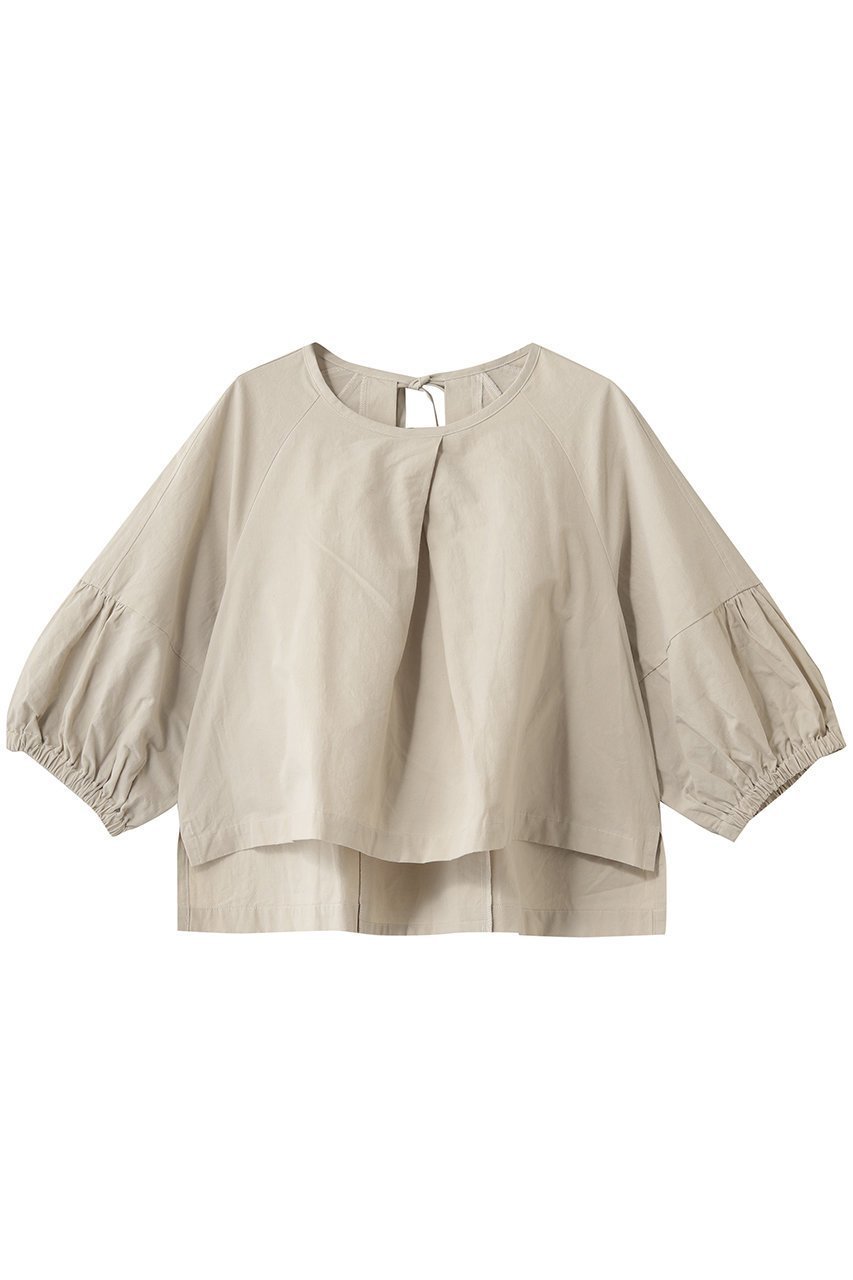 【スリー ドッツ/three dots】のデザート ウェザートップス インテリア・キッズ・メンズ・レディースファッション・服の通販 founy(ファニー) 　ファッション　Fashion　レディースファッション　Fashion for Women　トップス・カットソー　Cut & Sew Tops　シャツ・ブラウス・オフィスカジュアル　Elegant Blouses & Button-Ups　ロングTシャツ・Tシャツ　Longline T-Shirts & Tees　カットソー・ベーシックTシャツ　Cut-and-Sewn Tops / Stretch Tees & Basics　スリーブ　Sleeve, Long Sleeve / Short Sleeve　デザート　Dessert, Sweet Treat　フォルム　Silhouette, Form　フロント　Front, Front Design　リネン　Linen, Linen Fabric　リボン　Ribbon, Bow　リラックス　Relax, Relaxed Fit　ロング　Long, Long-Length　ベージュ|ID: prp329100004932217 ipo3291000000037019357