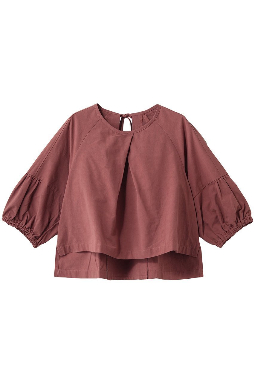 【スリー ドッツ/three dots】のデザート ウェザートップス インテリア・キッズ・メンズ・レディースファッション・服の通販 founy(ファニー) 　ファッション　Fashion　レディースファッション　Fashion for Women　トップス・カットソー　Cut & Sew Tops　シャツ・ブラウス・オフィスカジュアル　Elegant Blouses & Button-Ups　ロングTシャツ・Tシャツ　Longline T-Shirts & Tees　カットソー・ベーシックTシャツ　Cut-and-Sewn Tops / Stretch Tees & Basics　スリーブ　Sleeve, Long Sleeve / Short Sleeve　デザート　Dessert, Sweet Treat　フォルム　Silhouette, Form　フロント　Front, Front Design　リネン　Linen, Linen Fabric　リボン　Ribbon, Bow　リラックス　Relax, Relaxed Fit　ロング　Long, Long-Length　レッド|ID: prp329100004932217 ipo3291000000037019359