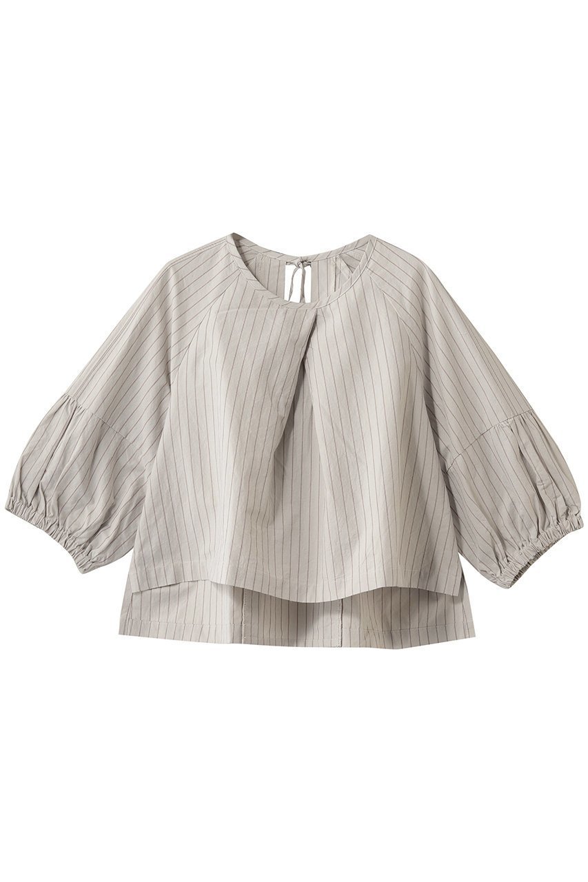 【スリー ドッツ/three dots】のデザート ウェザートップス インテリア・キッズ・メンズ・レディースファッション・服の通販 founy(ファニー) 　ファッション　Fashion　レディースファッション　Fashion for Women　トップス・カットソー　Cut & Sew Tops　シャツ・ブラウス・オフィスカジュアル　Elegant Blouses & Button-Ups　ロングTシャツ・Tシャツ　Longline T-Shirts & Tees　カットソー・ベーシックTシャツ　Cut-and-Sewn Tops / Stretch Tees & Basics　スリーブ　Sleeve, Long Sleeve / Short Sleeve　デザート　Dessert, Sweet Treat　フォルム　Silhouette, Form　フロント　Front, Front Design　リネン　Linen, Linen Fabric　リボン　Ribbon, Bow　リラックス　Relax, Relaxed Fit　ロング　Long, Long-Length　レッドストライプ|ID: prp329100004932217 ipo3291000000037019360