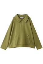 【キャサリンハムネット/KATHARINE HAMNETT LONDON】の【UNISEX】オーガニックオーバーダイハーフジッププルオーバー 人気、トレンドファッション・服の通販 founy(ファニー) ファッション Fashion レディースファッション Fashion for Women トップス・カットソー Cut & Sew Tops シャツ・ブラウス・オフィスカジュアル Elegant Blouses & Button-Ups レディースパーカー・カジュアルフーディー Casual Hoodies & Sweatshirts ロングTシャツ・Tシャツ Longline T-Shirts & Tees カジュアルプルオーバー・ニットトップス Pullovers & Knit Tops / Casual Pullovers スウェット・クルーネックトップス Sweatshirts & Crewnecks / Relaxed Fit Sweat Tops カットソー・ベーシックTシャツ Cut-and-Sewn Tops / Stretch Tees & Basics ユニセックス Unisex, Genderless オーガニック Organic Cotton シンプル Simple, Minimal ヴィンテージ Vintage Style thumbnail グリーン|ID: prp329100004932230 ipo3291000000037019509