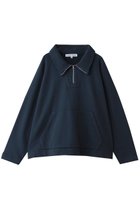 【キャサリンハムネット/KATHARINE HAMNETT LONDON】の【UNISEX】オーガニックオーバーダイハーフジッププルオーバー 人気、トレンドファッション・服の通販 founy(ファニー) ファッション Fashion レディースファッション Fashion for Women トップス・カットソー Cut & Sew Tops シャツ・ブラウス・オフィスカジュアル Elegant Blouses & Button-Ups レディースパーカー・カジュアルフーディー Casual Hoodies & Sweatshirts ロングTシャツ・Tシャツ Longline T-Shirts & Tees カジュアルプルオーバー・ニットトップス Pullovers & Knit Tops / Casual Pullovers スウェット・クルーネックトップス Sweatshirts & Crewnecks / Relaxed Fit Sweat Tops カットソー・ベーシックTシャツ Cut-and-Sewn Tops / Stretch Tees & Basics ユニセックス Unisex, Genderless オーガニック Organic Cotton シンプル Simple, Minimal ヴィンテージ Vintage Style thumbnail ネイビー|ID: prp329100004932230 ipo3291000000037019510