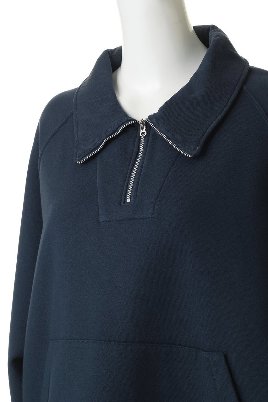 【キャサリンハムネット/KATHARINE HAMNETT LONDON】の【UNISEX】オーガニックオーバーダイハーフジッププルオーバー 人気、トレンドファッション・服の通販 founy(ファニー) 　ファッション　Fashion　レディースファッション　Fashion for Women　トップス・カットソー　Cut & Sew Tops　シャツ・ブラウス・オフィスカジュアル　Elegant Blouses & Button-Ups　レディースパーカー・カジュアルフーディー　Casual Hoodies & Sweatshirts　ロングTシャツ・Tシャツ　Longline T-Shirts & Tees　カジュアルプルオーバー・ニットトップス　Pullovers & Knit Tops / Casual Pullovers　スウェット・クルーネックトップス　Sweatshirts & Crewnecks / Relaxed Fit Sweat Tops　カットソー・ベーシックTシャツ　Cut-and-Sewn Tops / Stretch Tees & Basics　ユニセックス　Unisex, Genderless　オーガニック　Organic Cotton　シンプル　Simple, Minimal　ヴィンテージ　Vintage Style　other-5|ID: prp329100004932230 ipo3291000000037019517