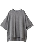 【コグ ザビッグスモーク/COGTHEBIGSMOKE】の60 DELTA T SHIRT 人気、トレンドファッション・服の通販 founy(ファニー) ファッション Fashion レディースファッション Fashion for Women トップス・カットソー Cut & Sew Tops シャツ・ブラウス・オフィスカジュアル Elegant Blouses & Button-Ups ロングTシャツ・Tシャツ Longline T-Shirts & Tees カットソー・ベーシックTシャツ Cut-and-Sewn Tops / Stretch Tees & Basics なめらか Smooth, Silky Texture ショート Short, Short Length シンプル Simple, Minimal スリット Slit, Slit Detail スリーブ Sleeve, Long Sleeve / Short Sleeve バランス Balance, Style Balance パターン Pattern, Design Print 人気 Popular, Best Seller thumbnail ライトグレー|ID: prp329100004932232 ipo3291000000037019522