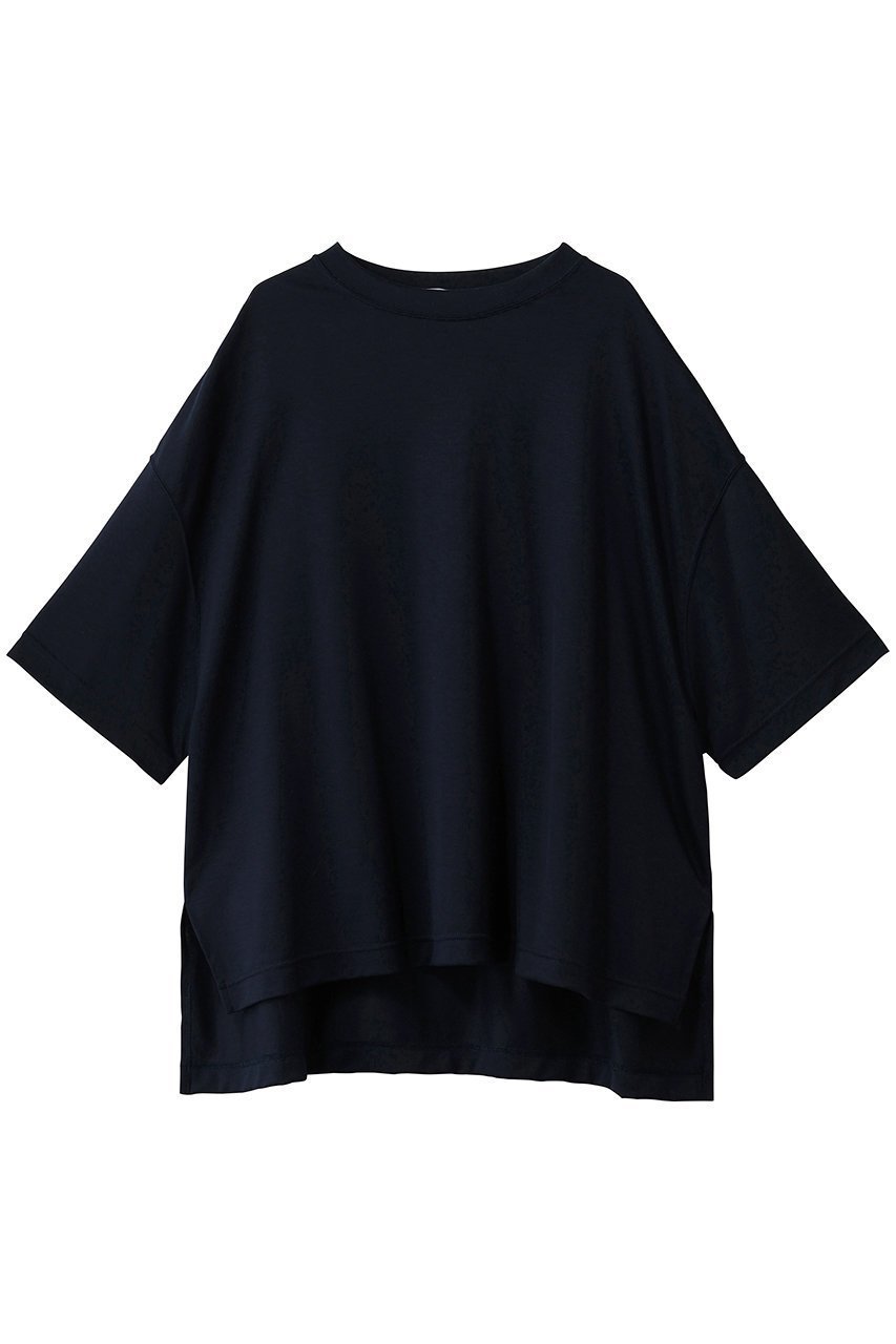 【コグ ザビッグスモーク/COGTHEBIGSMOKE】の60 DELTA T SHIRT インテリア・キッズ・メンズ・レディースファッション・服の通販 founy(ファニー) 　ファッション　Fashion　レディースファッション　Fashion for Women　トップス・カットソー　Cut & Sew Tops　シャツ・ブラウス・オフィスカジュアル　Elegant Blouses & Button-Ups　ロングTシャツ・Tシャツ　Longline T-Shirts & Tees　カットソー・ベーシックTシャツ　Cut-and-Sewn Tops / Stretch Tees & Basics　なめらか　Smooth, Silky Texture　ショート　Short, Short Length　シンプル　Simple, Minimal　スリット　Slit, Slit Detail　スリーブ　Sleeve, Long Sleeve / Short Sleeve　バランス　Balance, Style Balance　パターン　Pattern, Design Print　人気　Popular, Best Seller　ネイビー|ID: prp329100004932232 ipo3291000000037019524
